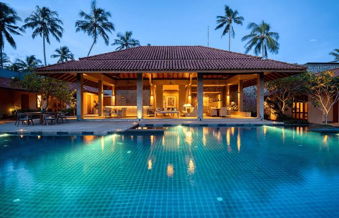 Private luxury villa with pool offering discretion and comfort for LGBTQ+ couples in Sri Lanka